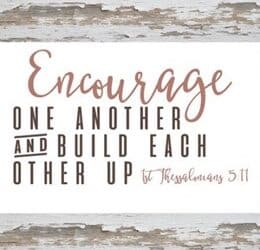 Encouragement