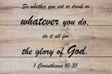 Glory of God