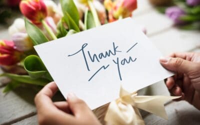 A Special Thank You